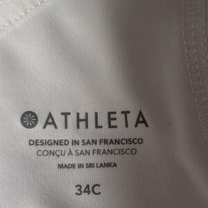 Athleta White Tank Top